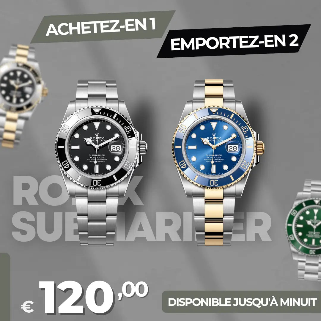 Rolex Submariner Date 40mm [PAYERZ-EN 1, EMPORTEZ-EN 2]