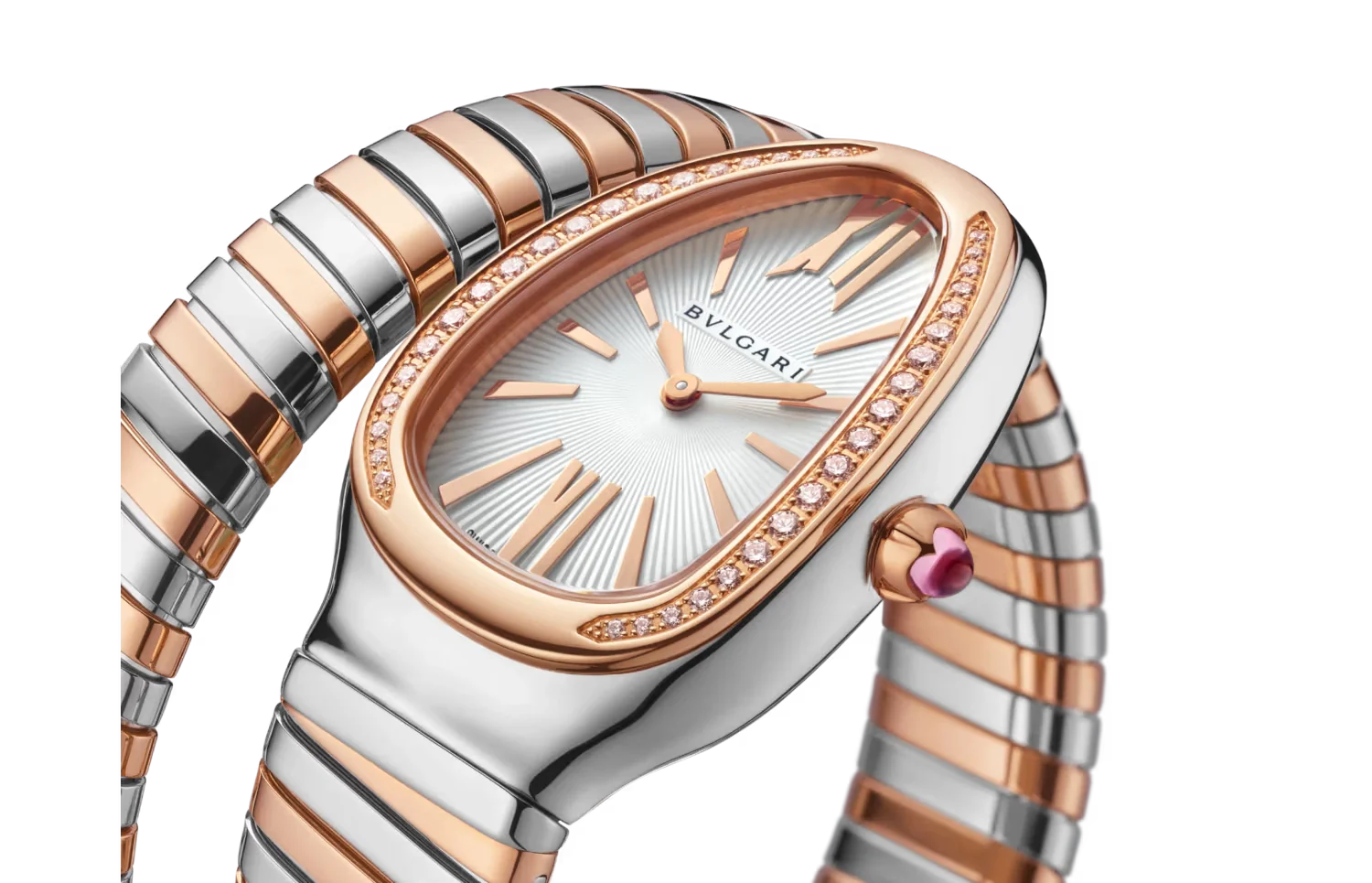 Montre Bvlgari Serpenti Tubogas Dual Rose