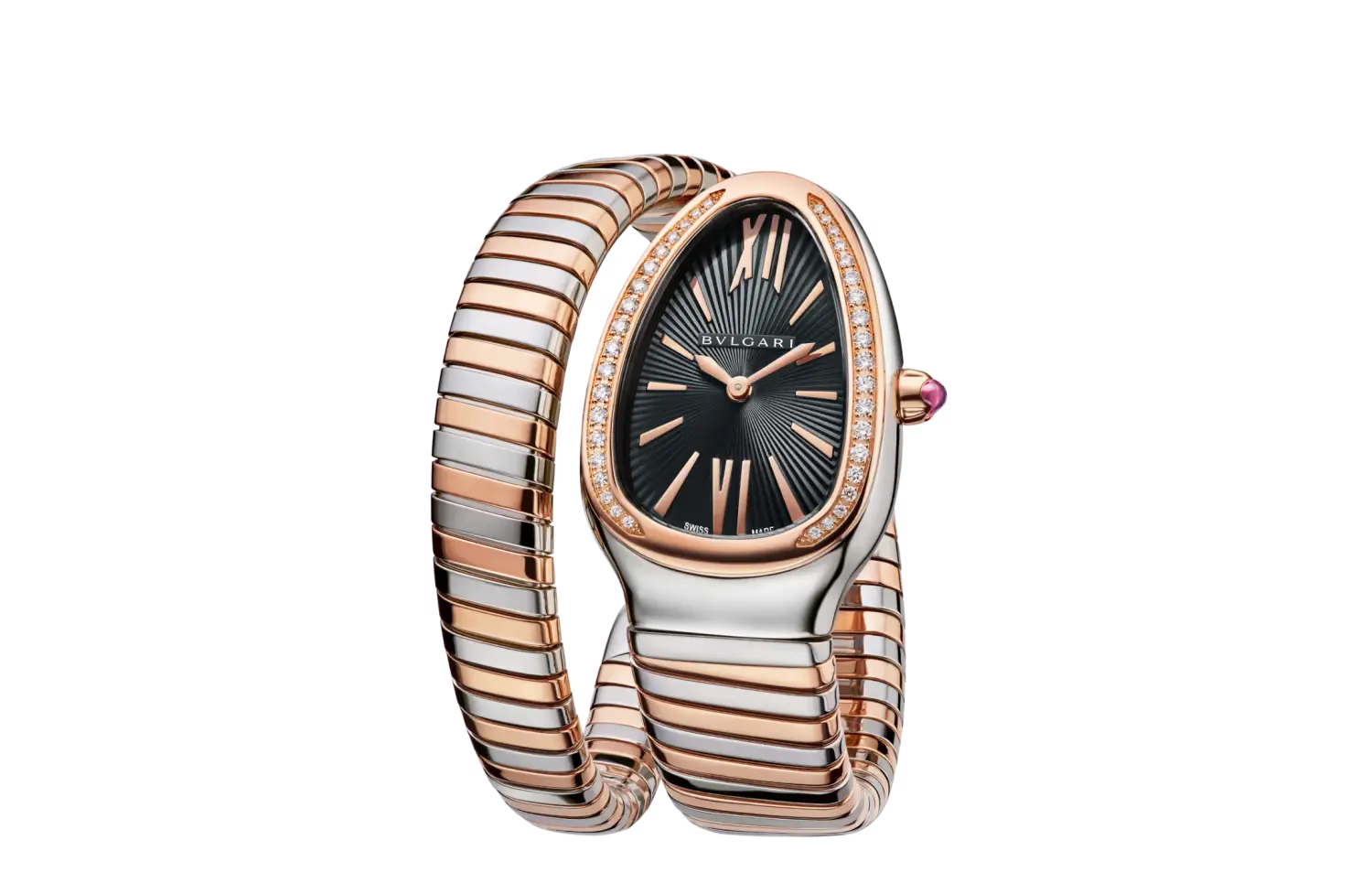 Montre Bvlgari Serpenti Tubogas Dual Rose